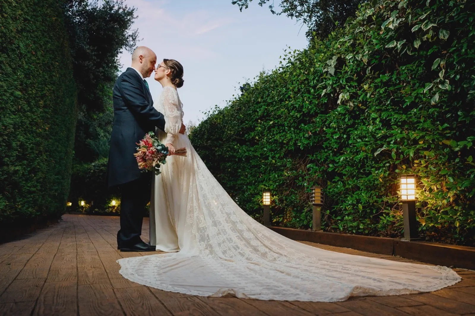 Carmen y Diego · ceremonia al atardecer