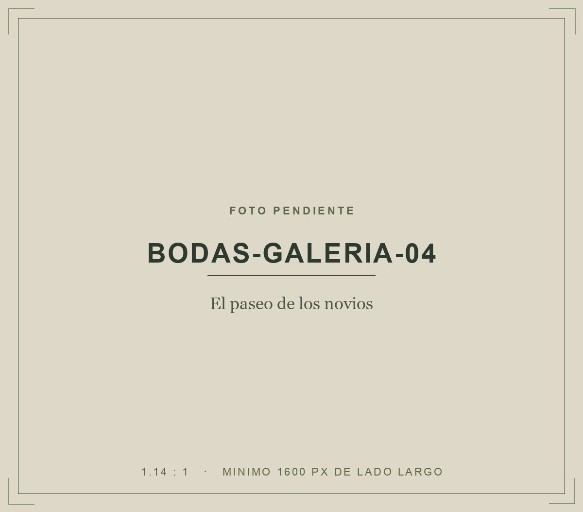 El paseo de los novios