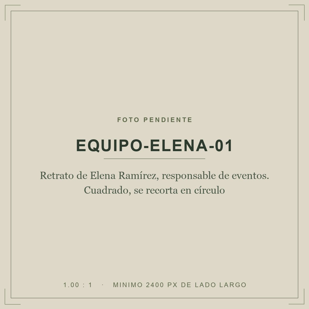 Fotografía de Elena Ramírez