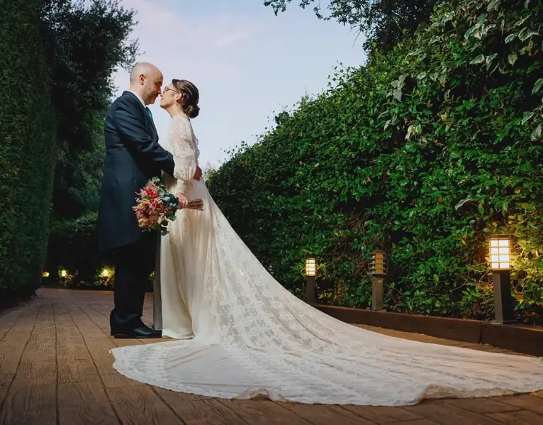 Carmen y Diego · ceremonia al atardecer