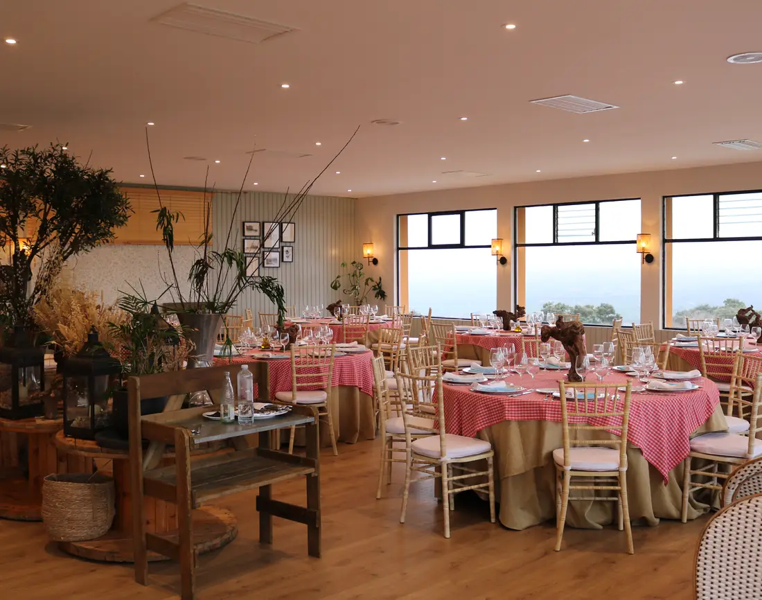 Comedor del restaurante Casa Club